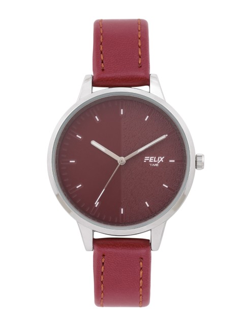

FELIX Women Maroon Analogue Watch F90535LMR