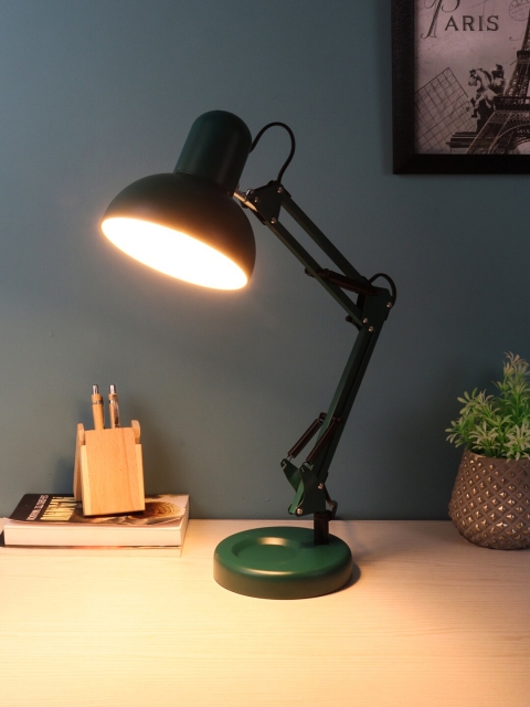 

ceradeco Green Solid Contemporary Table Lamp