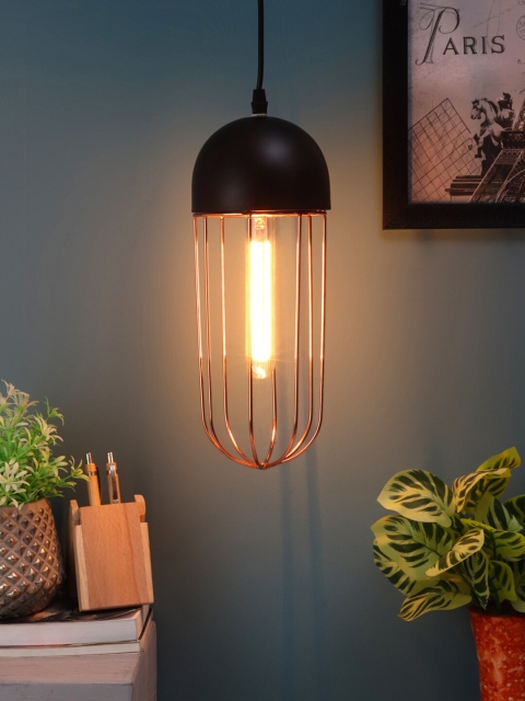

ceradeco Black Solid Geometric Ceiling String Light
