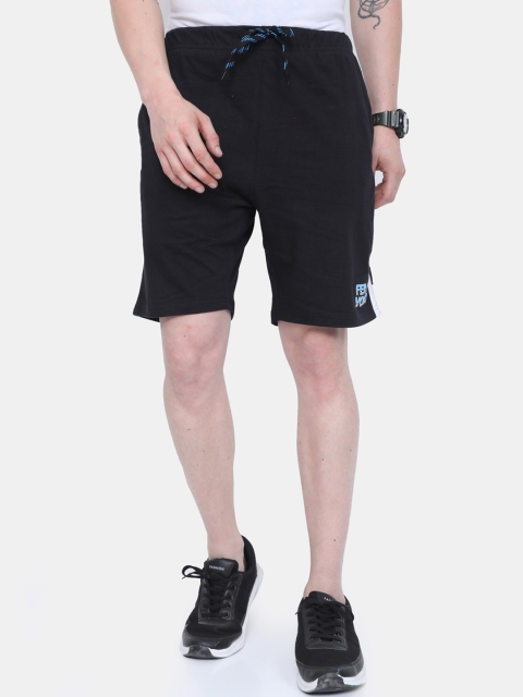 

ARDEUR Men Black Sports Shorts
