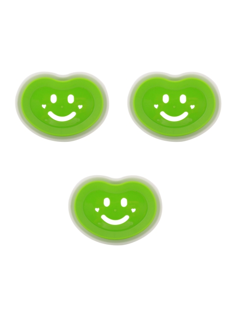 

POKORY Green Plastic Soap Case Box Dispenser Pack of 3