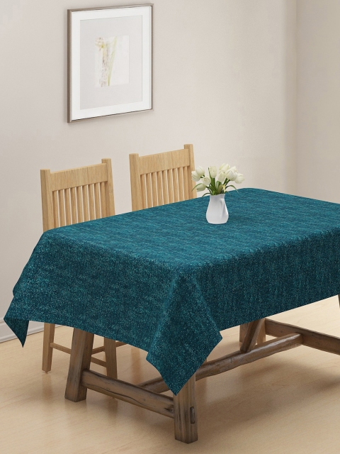 

KLOTTHE Green Woven-Design 6-Seater Rectangular Table Cover