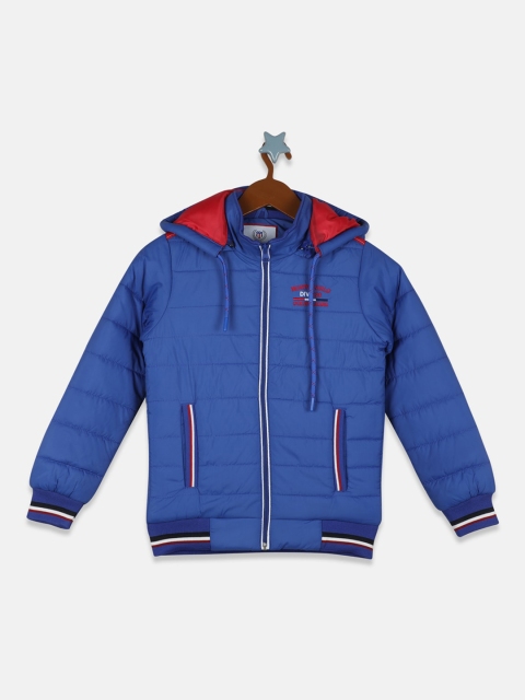 

Monte Carlo Boys Blue Red Lightweight Puffer Jacket