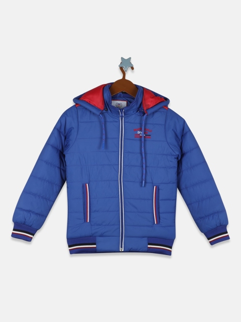 

Monte Carlo Boys Blue Red Lightweight Puffer Jacket