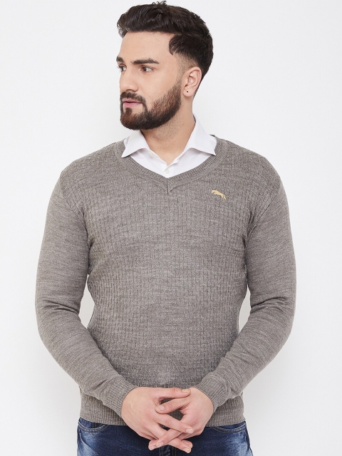 

JUMP USA Men Grey Pullover