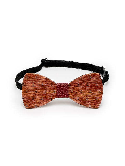 

Alvaro Castagnino Men Brown Printed Bow Tie
