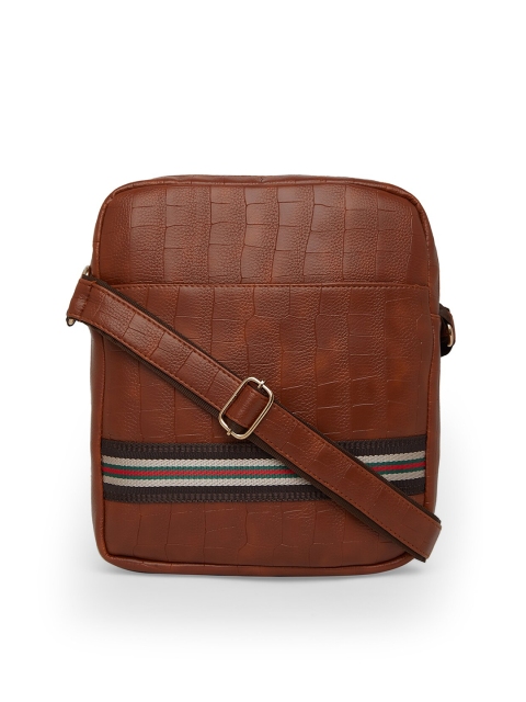 

MBOSS Unisex Tan Brown Messenger Bag