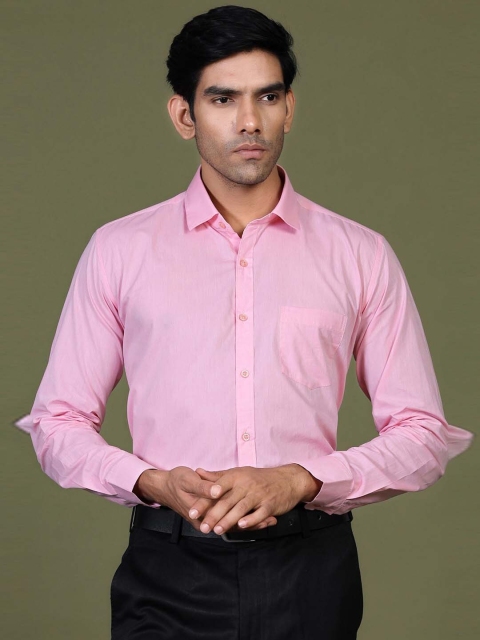 

Tistabene Men Pink Opaque Casual Shirt