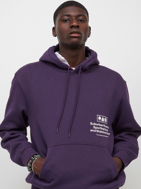

H&M Men Purple Regular Fit Hoodie