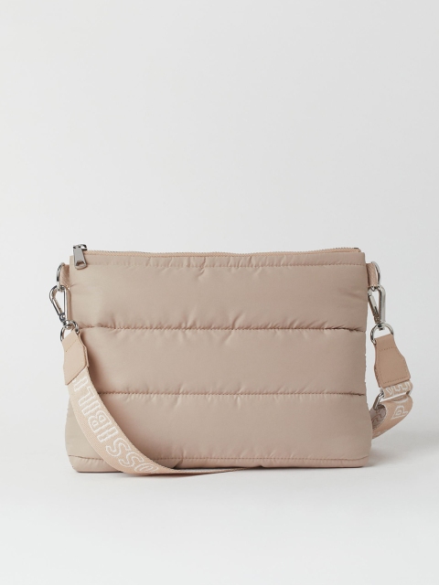 

H&M Women Beige Padded Shoulder Bag
