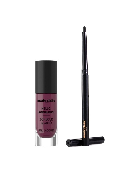 

Marie Claire Kohl Me Baby Eye Kajal & Nail Lacquer, Purple