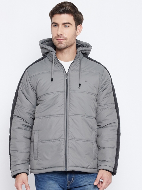 

Okane Men Grey Lightweight Padded Jacket