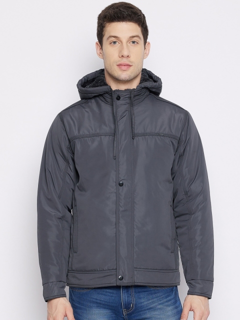 

Okane Men Grey Lightweight Padded Jacket