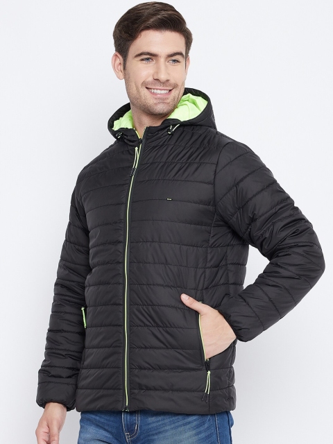 

Okane Men Black Lightweight Puffer Jacket