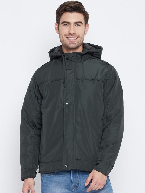 

Okane Men Olive Green Lightweight Padded Jacket