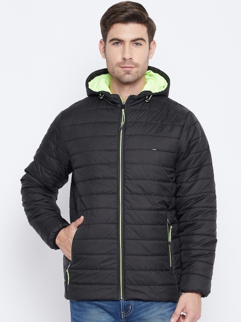 

Okane Men Black Lightweight Padded Jacket