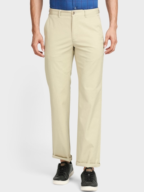 

ColorPlus Men Khaki Trousers