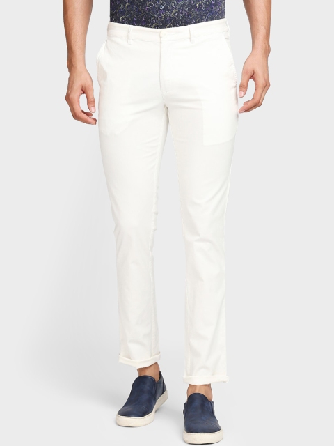 

ColorPlus Men White Trousers