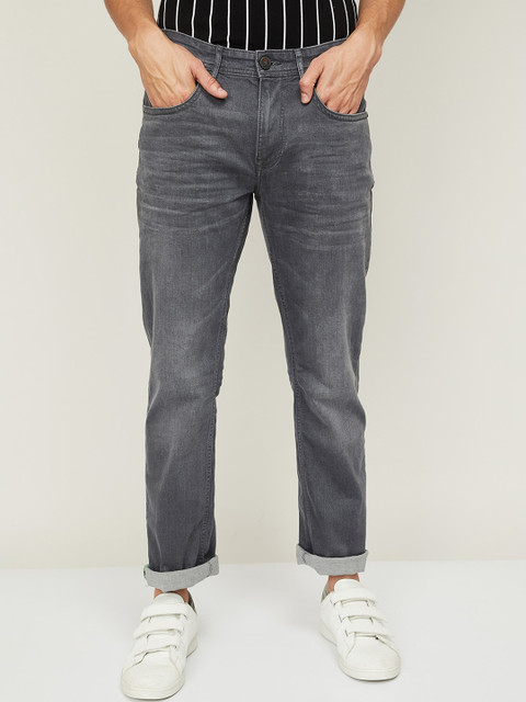 

Forca Men Grey Slim Fit Light Fade Jeans