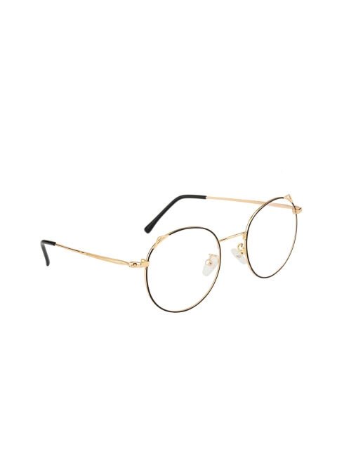 

Ted Smith Unisex Gold-Toned Full Rim Round Frames TSL-9403_C1