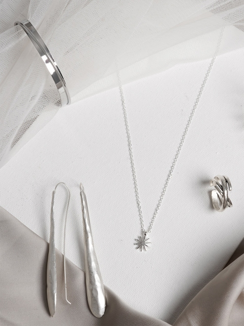 

JOKER & WITCH Silver Toned Silver Flair Jewellery Set