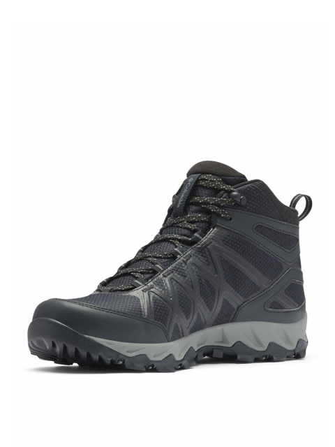 

Columbia Men Black Textile PEAKFREAK X2 Mid Ourdry Trekking Shoes