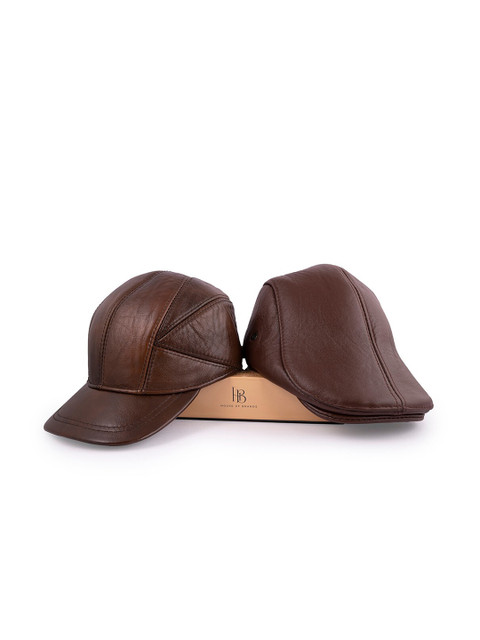 

BANGE Set-2 Unisex Brown Baseball Cap