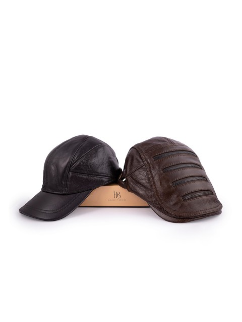 

BANGE Unisex Pack of 2 Brown Baseball Cap