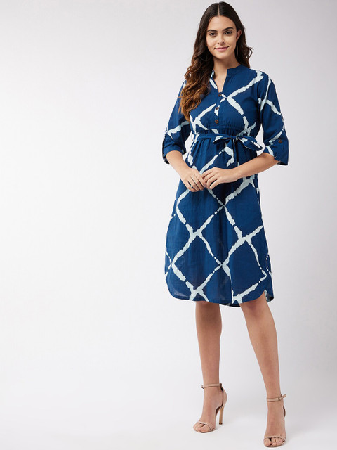 

InWeave Blue Shirt Dress