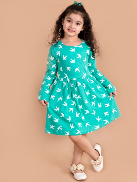 

pspeaches Girls Green Dress