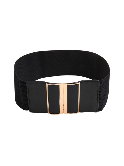 

CRUSSET Women Black Textured Belt