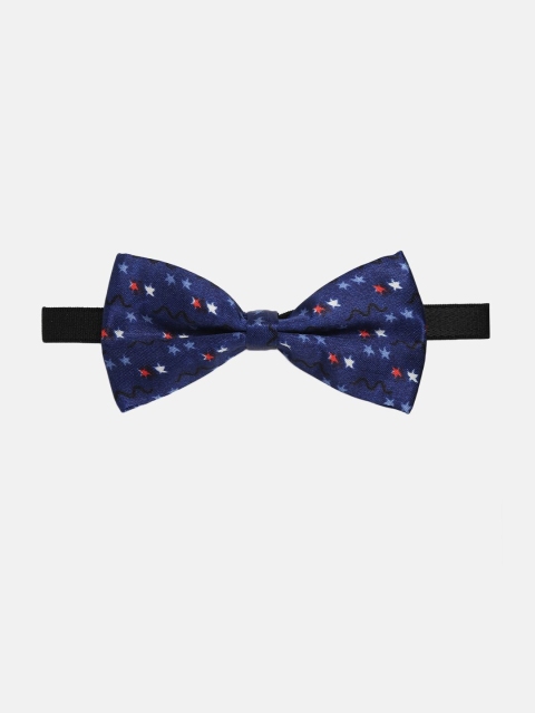 

NEO NATIVES Boys Blue & White Printed Bow Tie