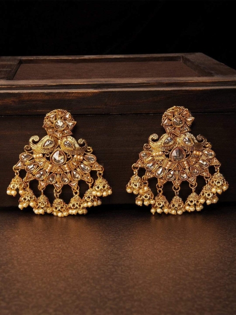 

Anouk Gold-Toned Classic Chandbalis Earrings