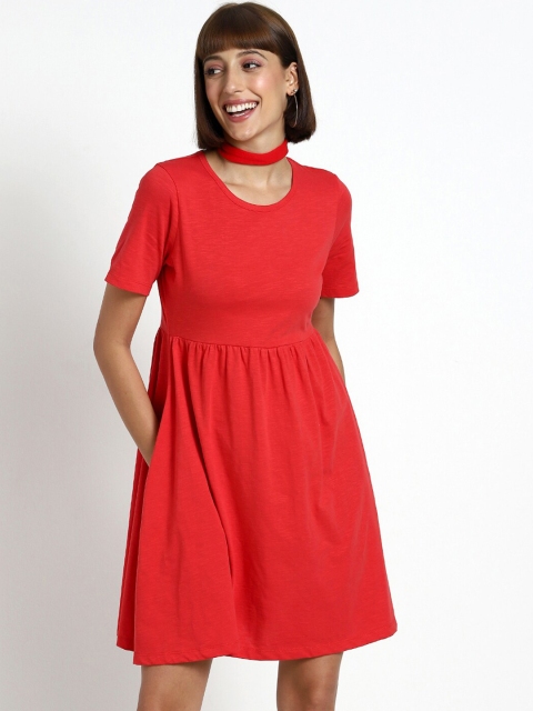 

Bewakoof Red Dress