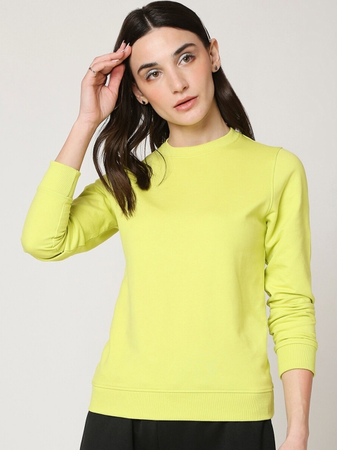 

Bewakoof Women Green Pullover Sweater