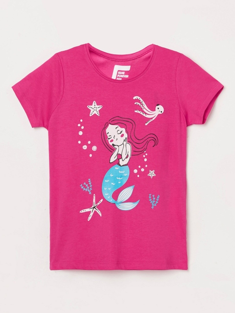 

Fame Forever by Lifestyle Fuchsia Regular Top