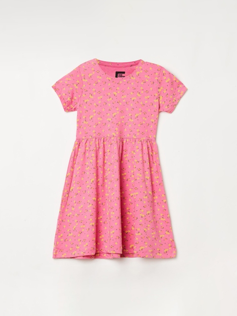 

Fame Forever by Lifestyle Girls Pink Floral Printed Dress