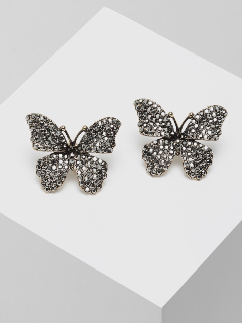 

AVANT-GARDE PARIS Gold-Toned Butterfly Studs Earrings