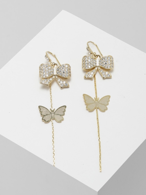 

AVANT-GARDE PARIS Gold-Plated Butterfly Drop Earrings