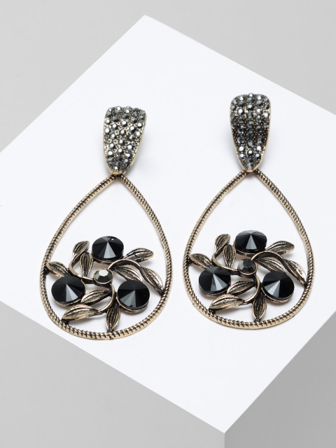 

AVANT-GARDE PARIS Gold-Toned Teardrop Shaped Drop Earrings