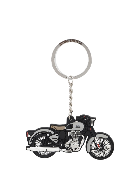 

Royal Enfield Grey & Black Classic 350 Silicone Key Chain
