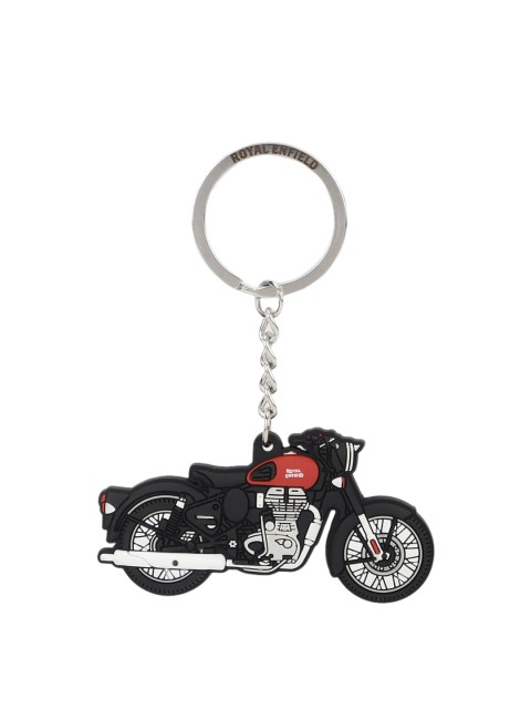 

Royal Enfield Black & Red Classic Bike Keychain
