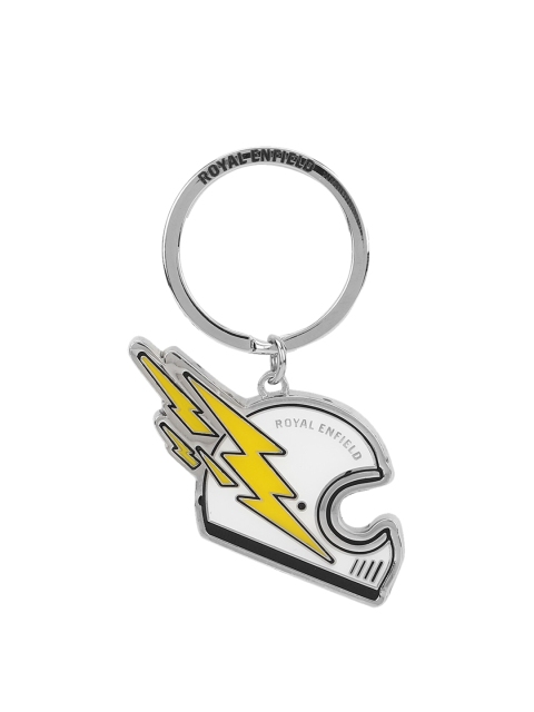 

Royal Enfield Yellow & White Spark Key Chain