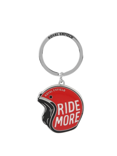 

Royal Enfield Red & Black Printed Helmet Keychain