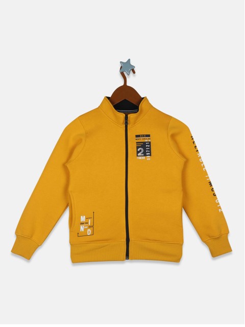 

Monte Carlo Boys Mustard Hooded Sweatshirt