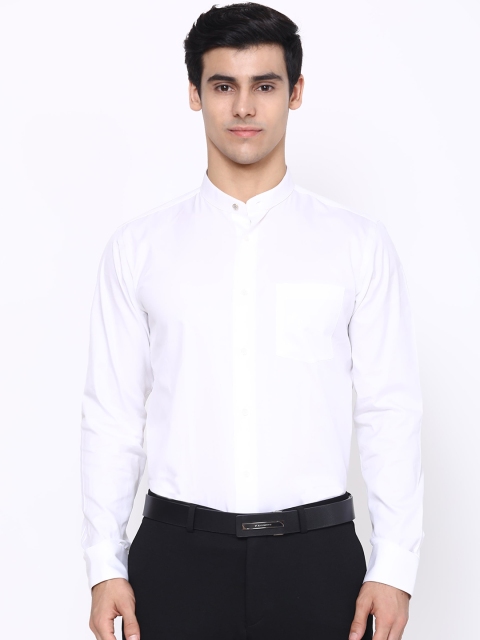 

Blackberrys Men White India Slim Fit Opaque Formal Shirt