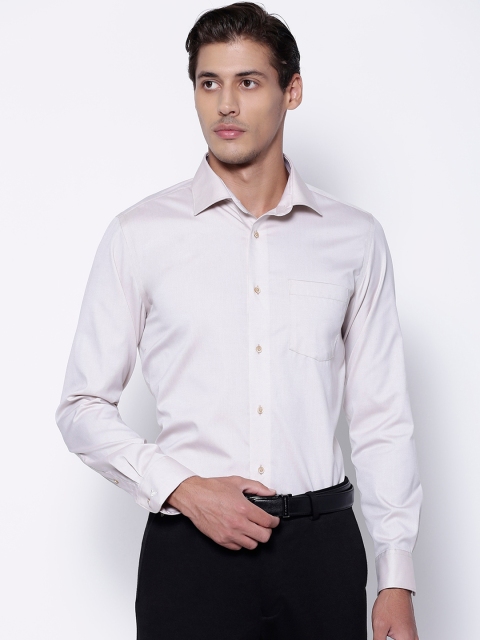 

Blackberrys Men Beige Opaque Casual Shirt