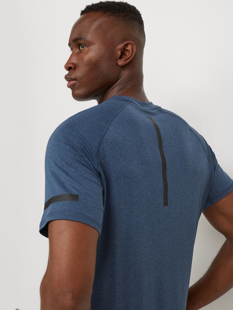 

H&M Men Blue Loose Fit Sports Top