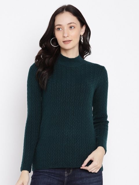 

METTLE Women Green Pullover