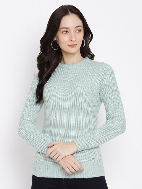 

METTLE Women Blue Pullover